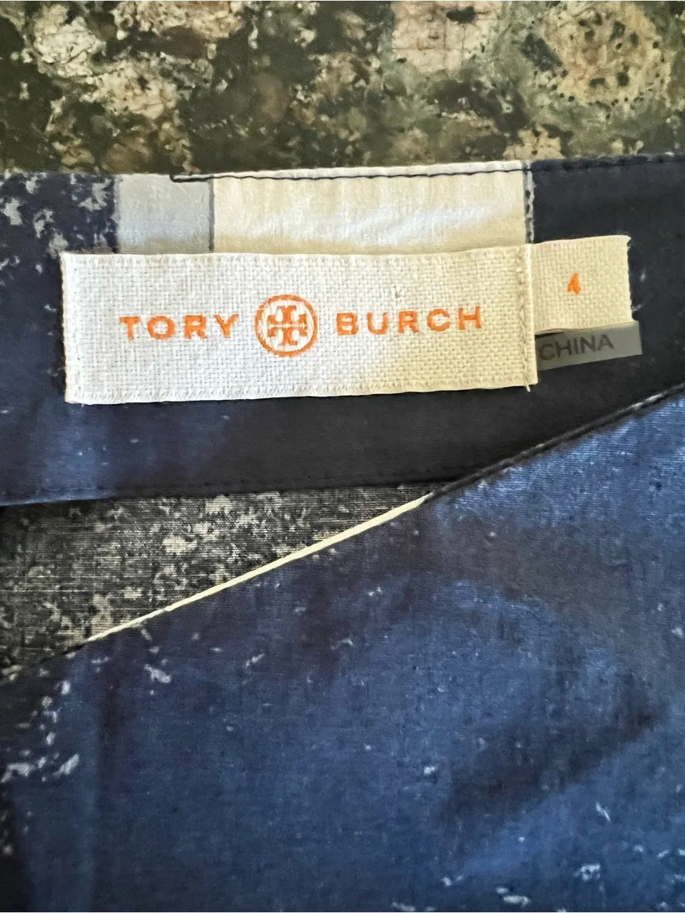 Tory Burch elegant navy